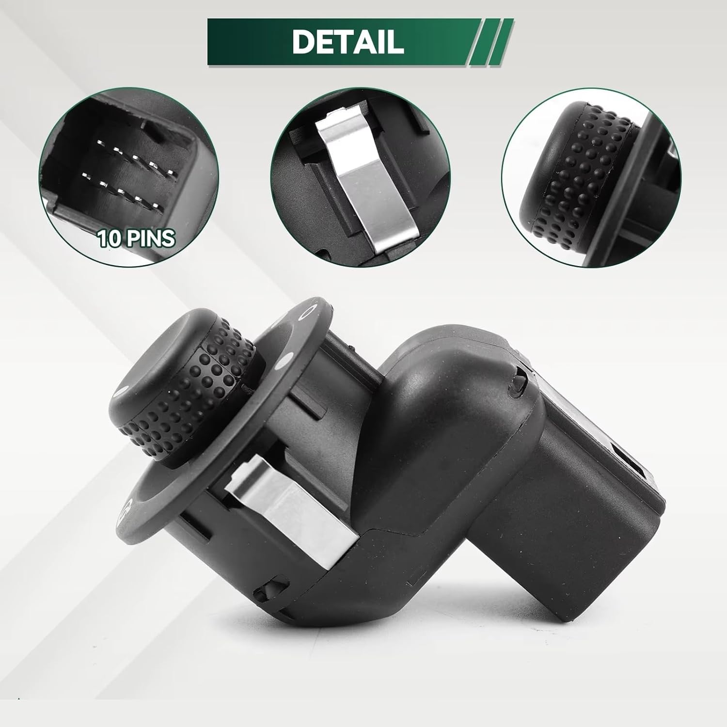 Car Mirror Switch for Laguna 2 2 for Kangoo 2007-2017 8200676533 8200109014 109014 10 Pins Car Rearview Mirror Control Button