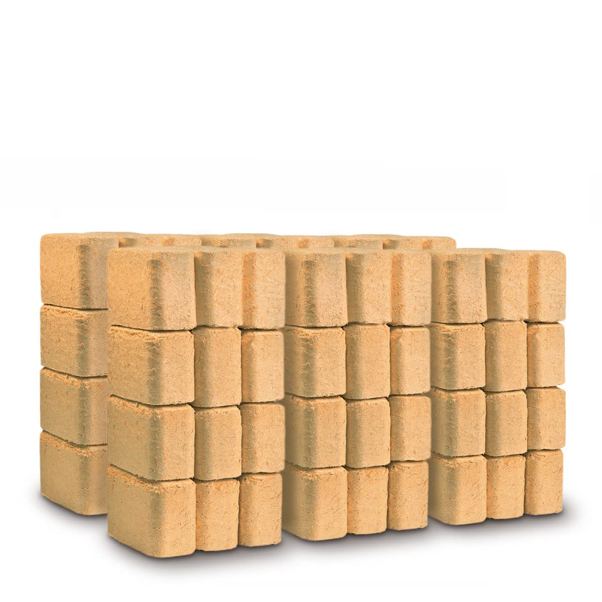 Bricchetti in legno duro, 10 kg, 20 kg, 30 kg, 60 kg, 90 kg, 480 kg, 960 kg (legno duro RUF Eco, 60 kg)