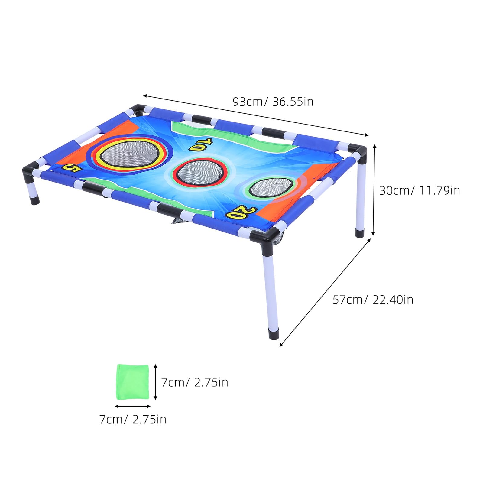 Jeux de Lancer de Paquet 1 Set en Plastique et Tissu | Jeu D’adresse, Développement des Compétences et Esprit D’équipe, Usage Famille et Jardin