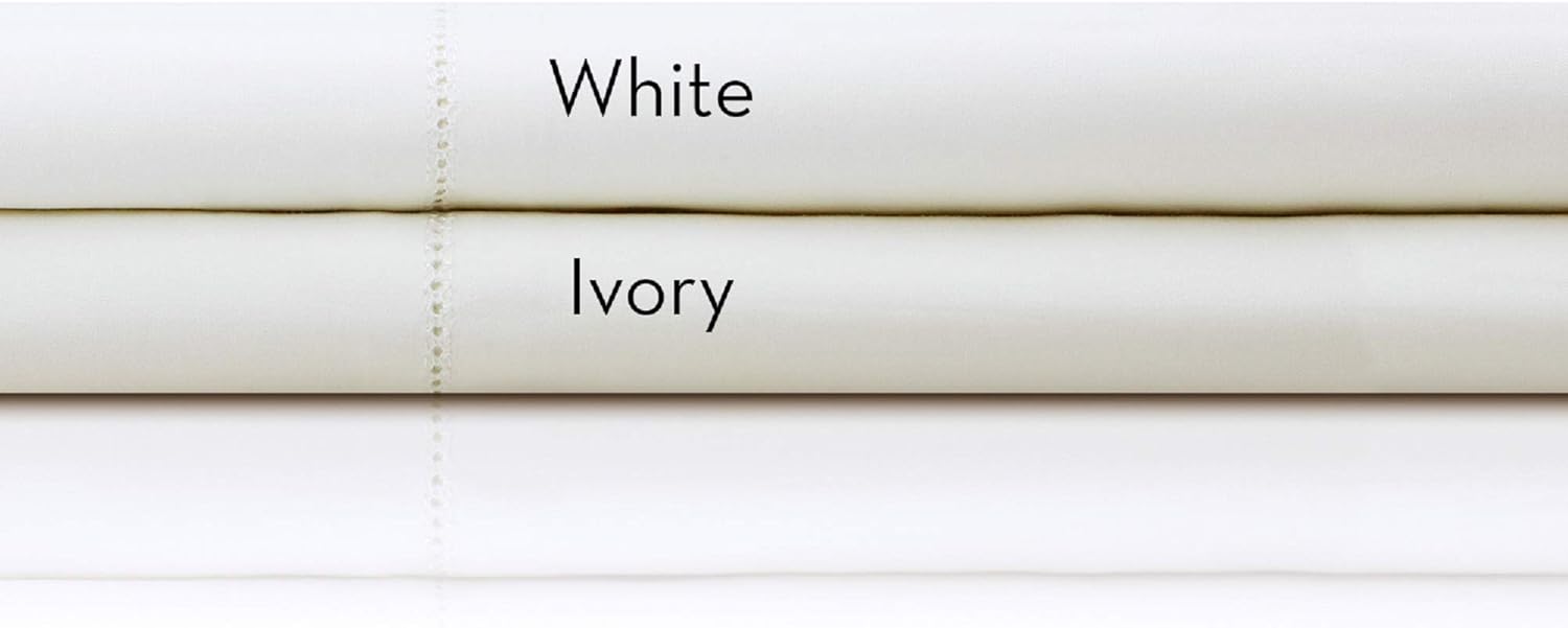 Super Big Clearance! MALOUF Italian 400 Thread Count Cotton Percale Sheets-100% Authentic Egyptian Cotton-Made in Italy-Split King-White Up To 40% OFF MALOUF Italian 400 Thread Count Cotton Percale Sheets-100% Authentic Egyptian Cotton-Made in Italy-Split King-White