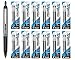 Pilot Precise V7 RT Rolling Ball, Fine Point, Black Ink 1 Pen & 24 Refills
