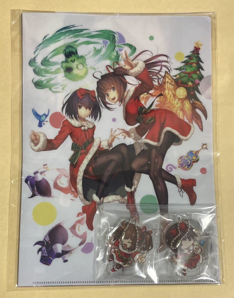 コミケ　C101 魔法使いの夜セット クリアファイル＋ミニアクリルマスコット C101 魔法使いの夜セット（A4クリアファイル＋ミニアクリル
