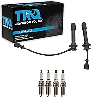 Vista 13 de Kit de Bujías de Iridium TRQ 5 Piezas Bujías de Iridium Compatibles con Chevrolet Aveo 2004-2008 2007-2008 Aveo5