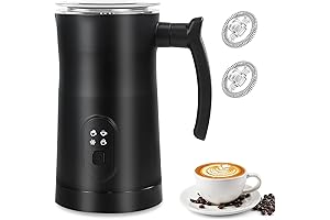 Elita Pro Milk Frother: 4 in 1 Electric Frothing and Steaming Delights