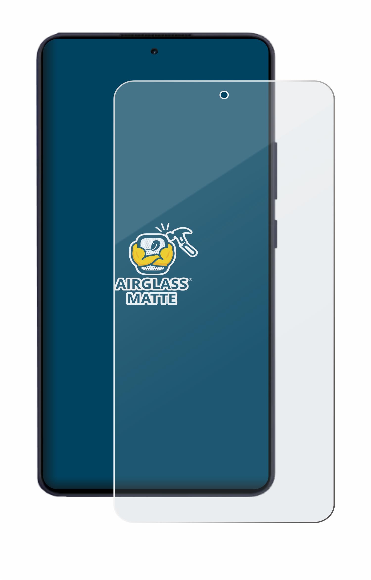 Protection D'écran Verre Hybride Anti-reflet Mat 9H Pour Oppo Reno 13 F - Neuf BROTECT