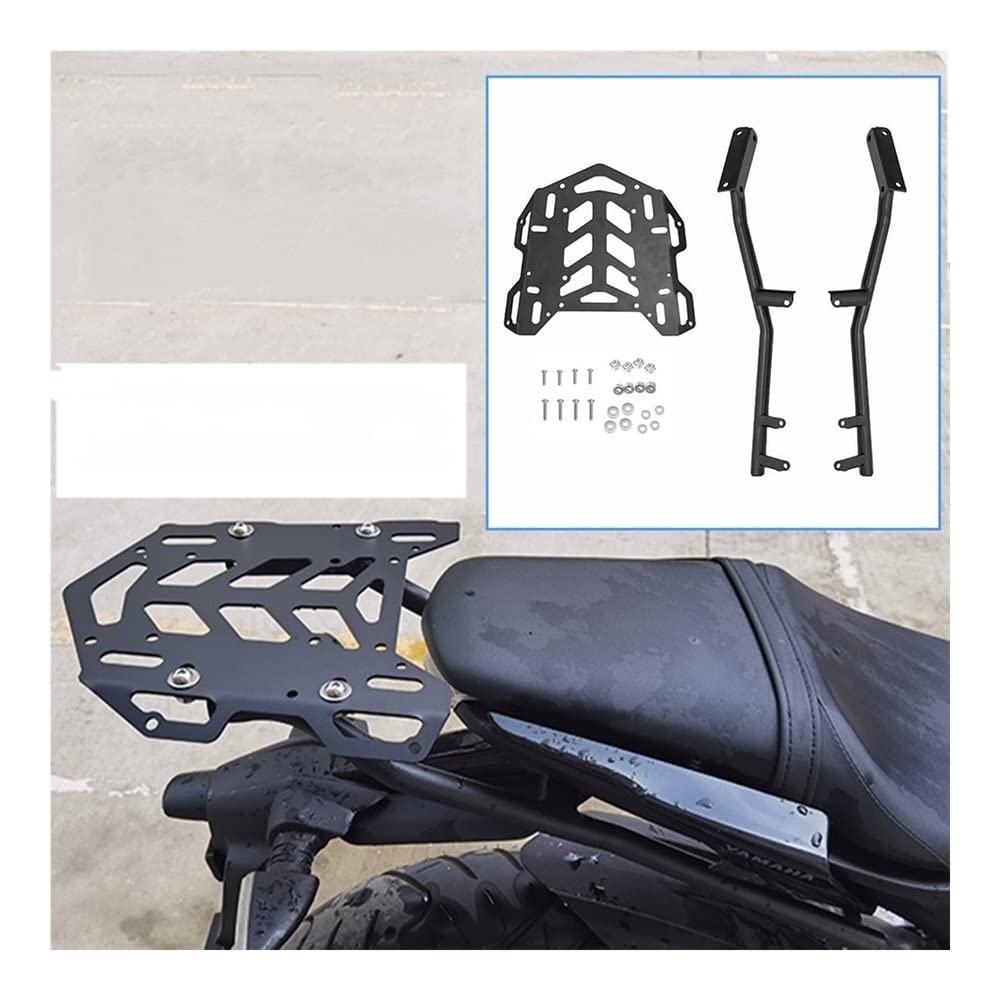 Porte-bagages Arrière Moto Pour Yamaha MT-15 Et MT-125 (2018-2023) - Support Acier Noir, Pour Boîte Ou Sac - Transport De Matériel, Voyages - 4