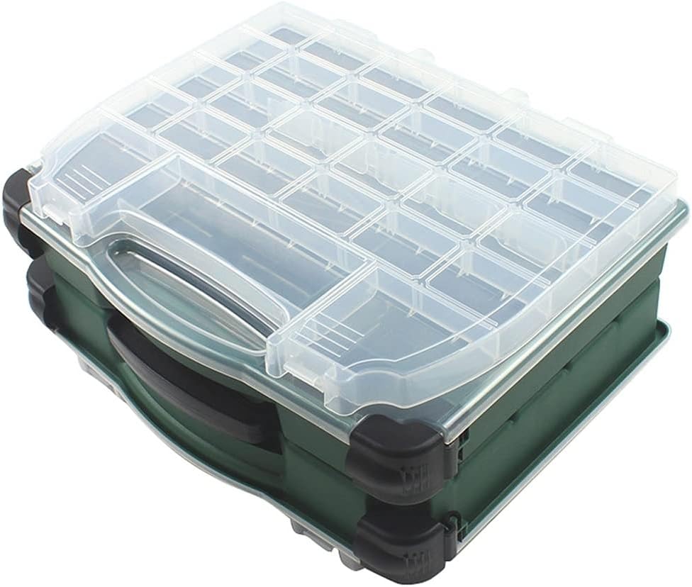 Promotion Fishing Tackle Box Double-Sided Four Layers Multifunctional Fishing Lure Hook Accessories Storage Case Boxes