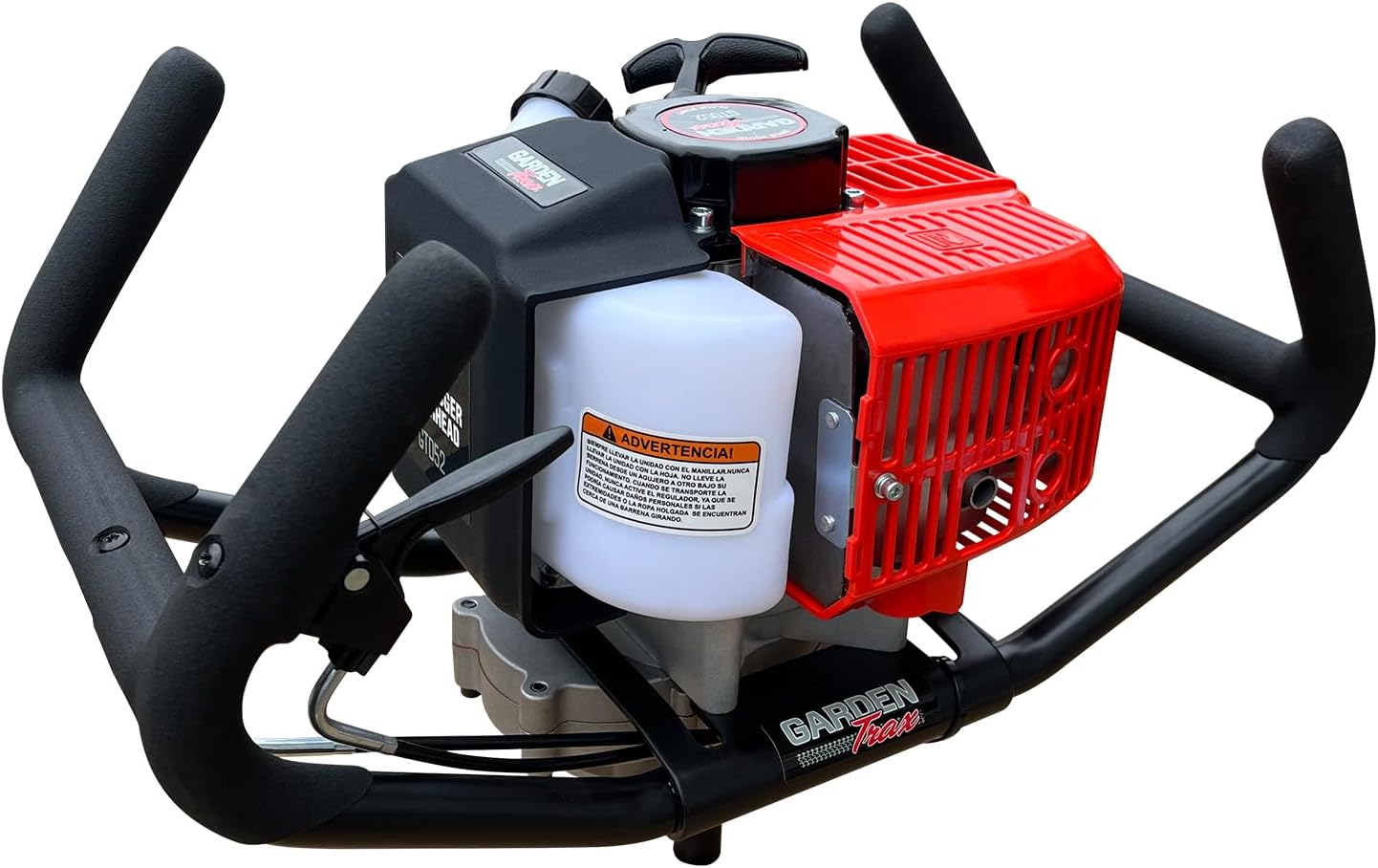 GardenTrax 1-Person Earth Auger Powerhead with 52cc 2-Cycle Engine