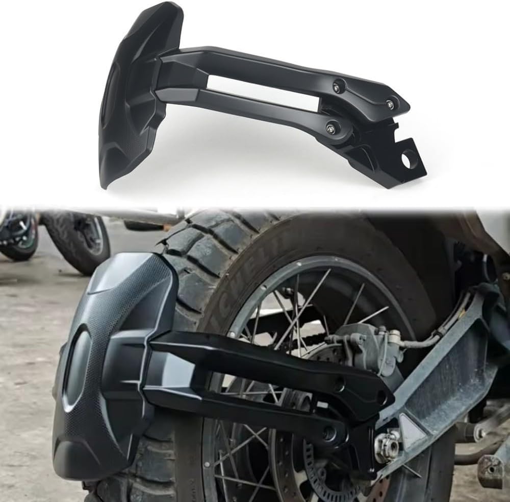 Motorcycle Rear Fender Fits for ZONTES 703F 703 F Black Mudguard Rear Wheel Hugger Fender Mudflap Splash Guard Protector Cover