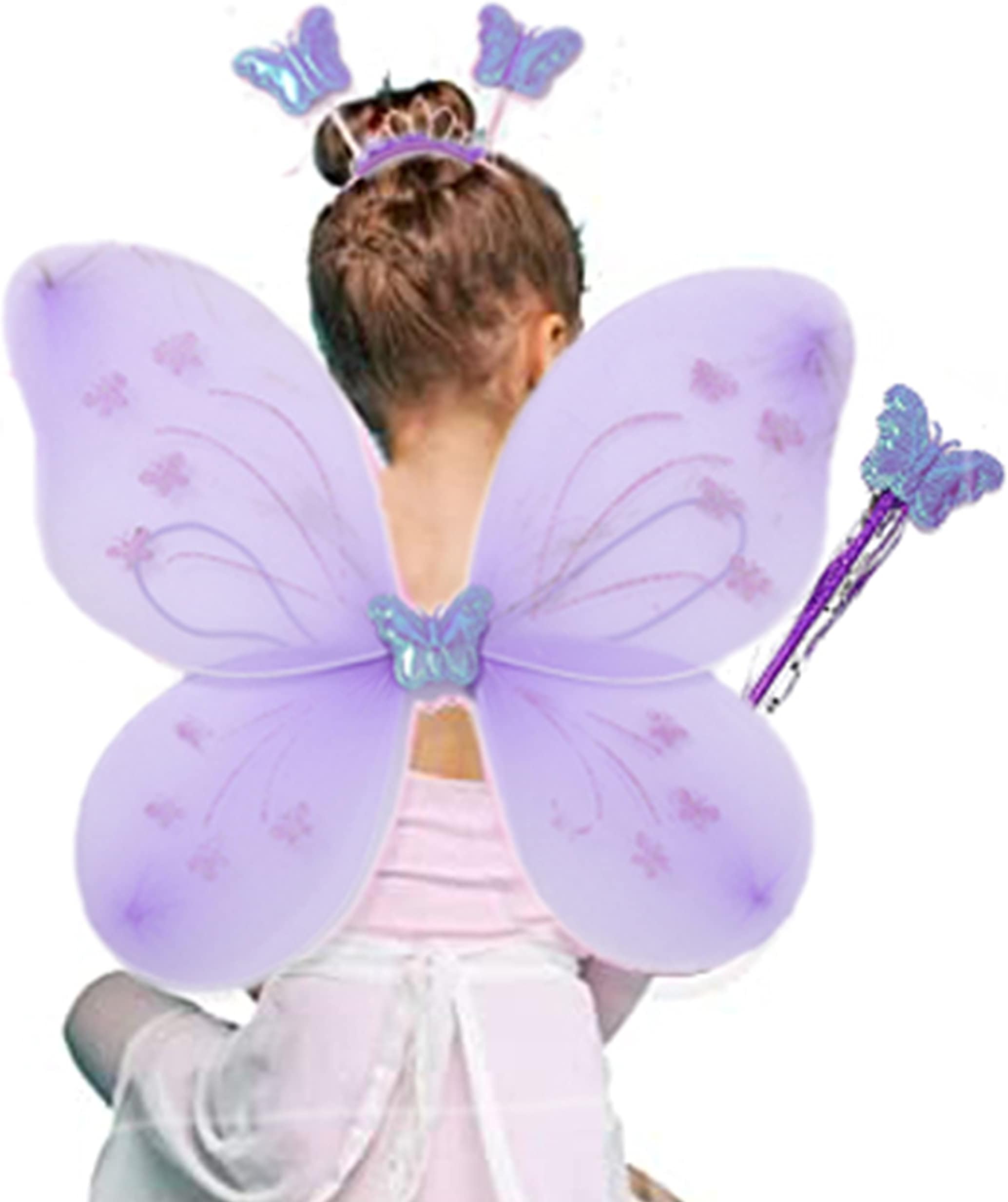 BabyMoon Butterfly Fairy Angel Costumes Baby Wings Photography Props | Set of 3