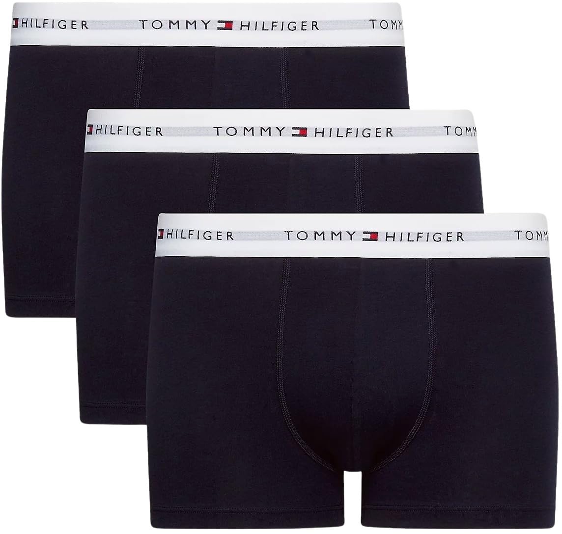 Tommy Hilfiger 3Pack Trunks, Navy, Size Xl, Men