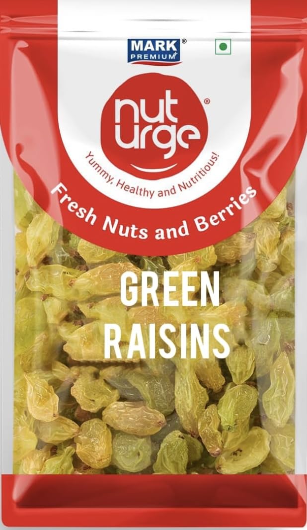 NUT URGE Premium Cashew, Raisin, Almonds (500g) Combo Pack | Nutrient-Rich | Healthy & Delicious Snack | No Added Sugar & Preservatives | Ideal for Office, Travel, Seasoning,Pack of 1 1