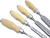 Vista 3 de Narex Bevel Edge Chisel Set with Wooden Handles, Set of 4 pcs