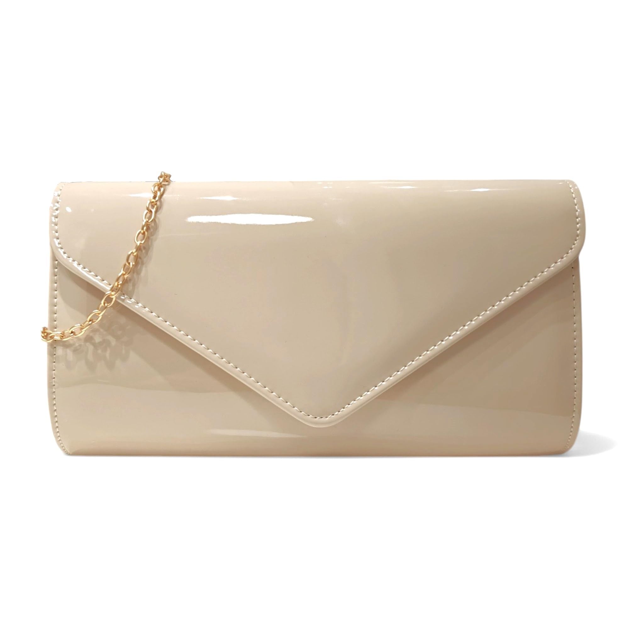 fi9 Bolso de mano de cuero para novia, boda, noche, fiesta, bolso de mano, medium