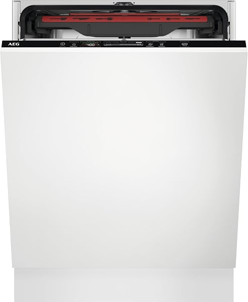 AEG FSB64907Z Lavavajillas Integrable, 60 cm, 14 Cubiertos, Secado AirDry, Brazo Aspersor Satélite, Cristalería, 7 Programas, 3 Temperaturas, 44 dB(A), Serie 6000, Clase C - 1