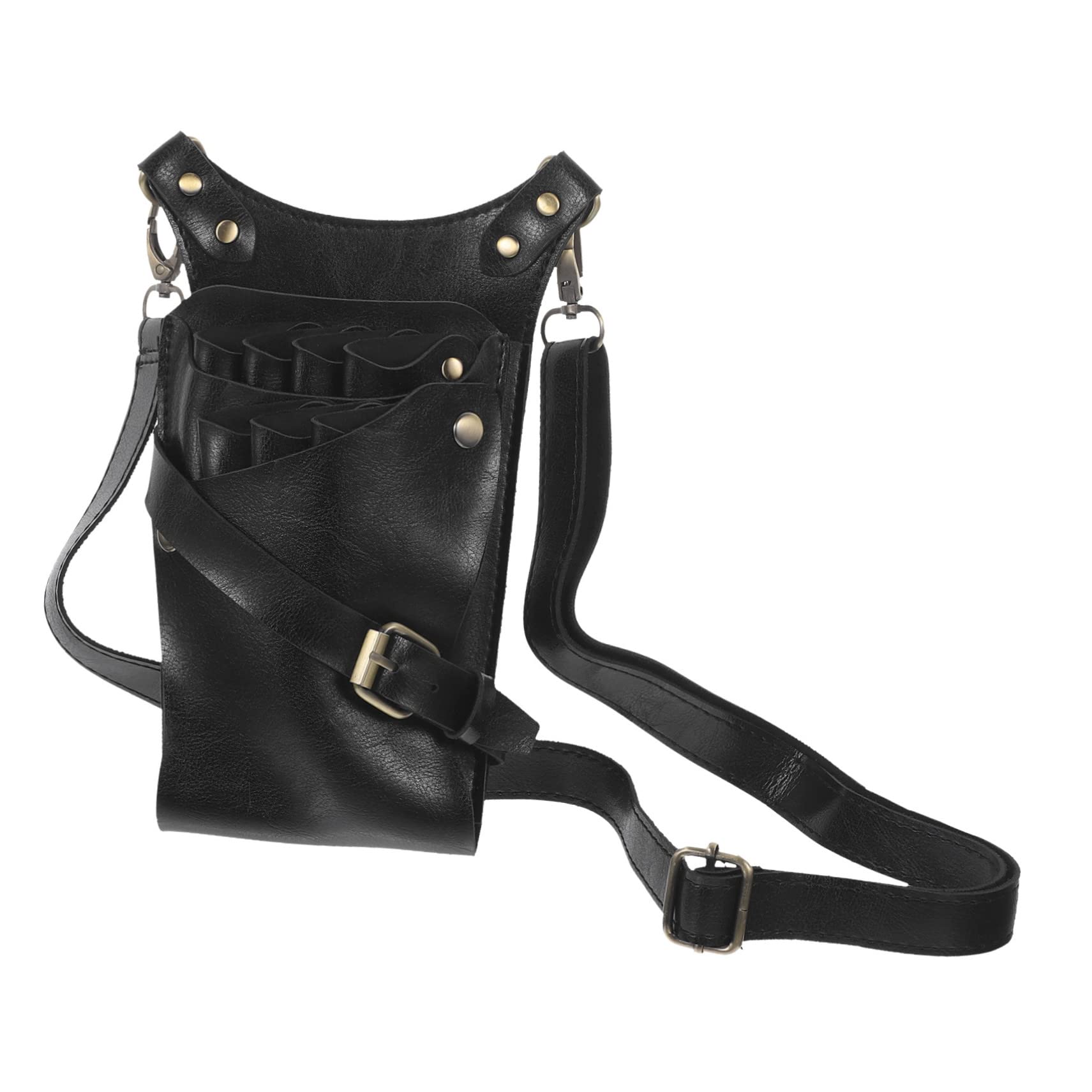 TOVINANNA Hairdresser's Waist Bag Scissor Clipper Bag for Stylist Barber Supplies Organizer Multi-pockets