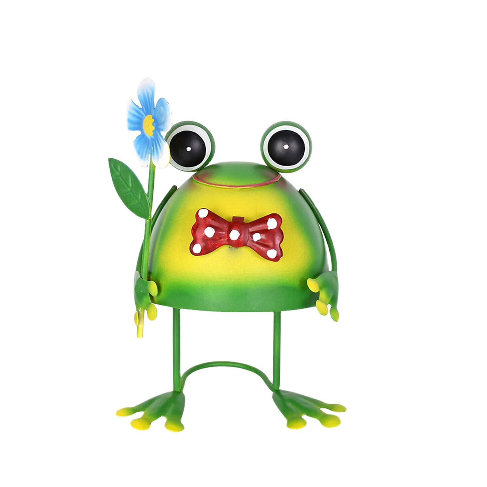 YWLUUOO Unique Frogs Shape Sculpture Iron Artwork Lawns Ornament Suitable for Stable Placement in Backyard or Front Pathway Porch Unique Frogs Shape Iron Artwork