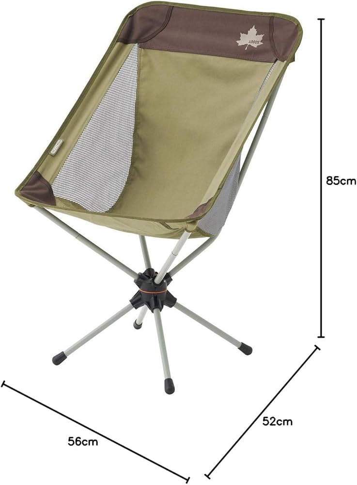 ☆お値下げ☆ 使用1回☆ロゴスLOGOS Life 回るんチェア ブラウン 2脚 Amazon.co.jp: ロゴス(LOGOS) LOGOS Life 回るんチェア(ブラウン