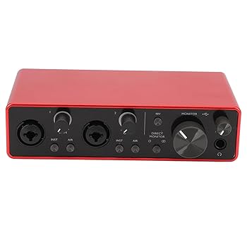 Scarlett 2i2 3rd Gen USB Audio Interface for Recording
