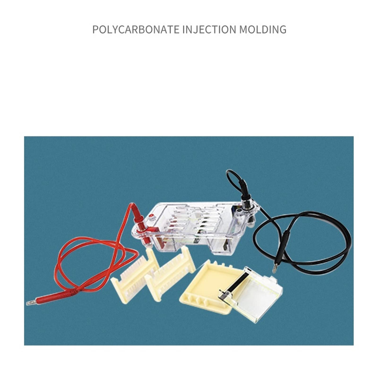 Elektrophorese Geraet, DYCP-31BN Agarose Horizontaler Elektrophorese-Instrument Labor Biomolekularer Test-Elektrophorese-Tank