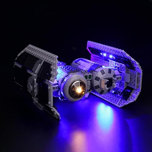 Miniatura 7 de PIPART Kit de luz LED para Lego 75347 Star Wars Tie Bomber modelo, kit de luz solamente, modelo Lego no incluido