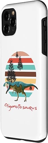 Vista 32 de iPhone XR Giganotosaurus Retro T rex prehistoric dinosaur Father's day Case