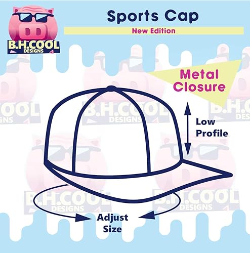 Miniatura 4 de #Bargeboard - Yupoong - Sombrero de papá de 2,458.7 in, gorra de béisbol bordada para hombres y mujeres, gorra moderna con cierre de metal