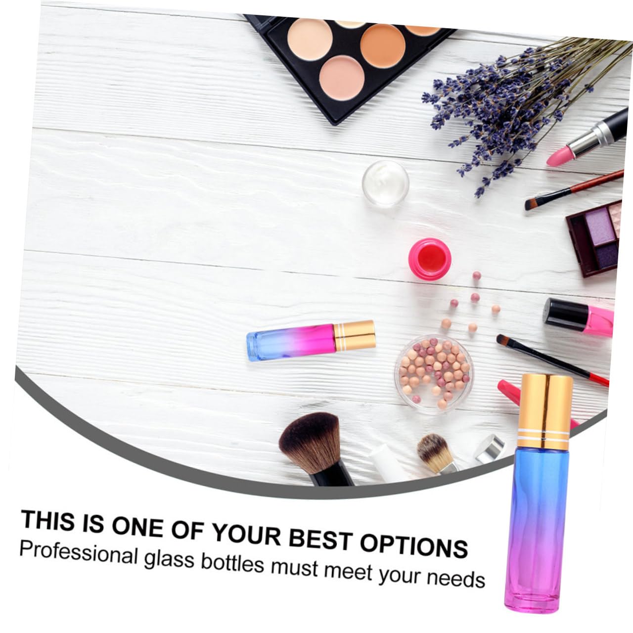 Bottiglie Roll-on in Vetro 10ml, Mini Flaconi Vuoti