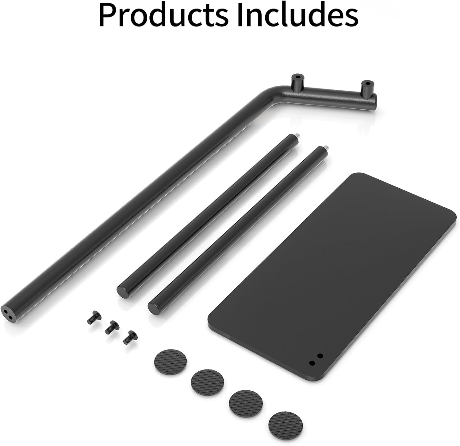 LSK Hand Towel Stand, Black Bathroom Towel Holder Stand, Curved F-Shaped Countertop Towel Stand with Heavy Base, 16.6 Inch - Image 8