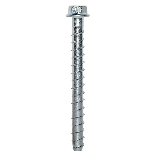 Simpson Strong-Tie THD50500H Titen HD - Anclaje de tornillo resistente de 12 pulgada x 5 pulgadas (20 unidades)