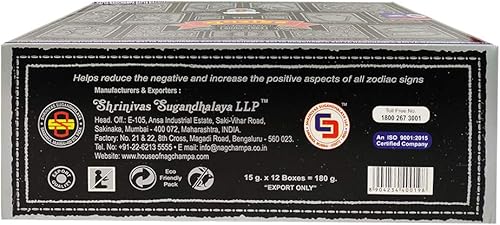 Vista 168 de Varillas de incienso de sándalo - Total de 180 varillas de incienso y soporte para varillas de incienso Insence Insense Satya