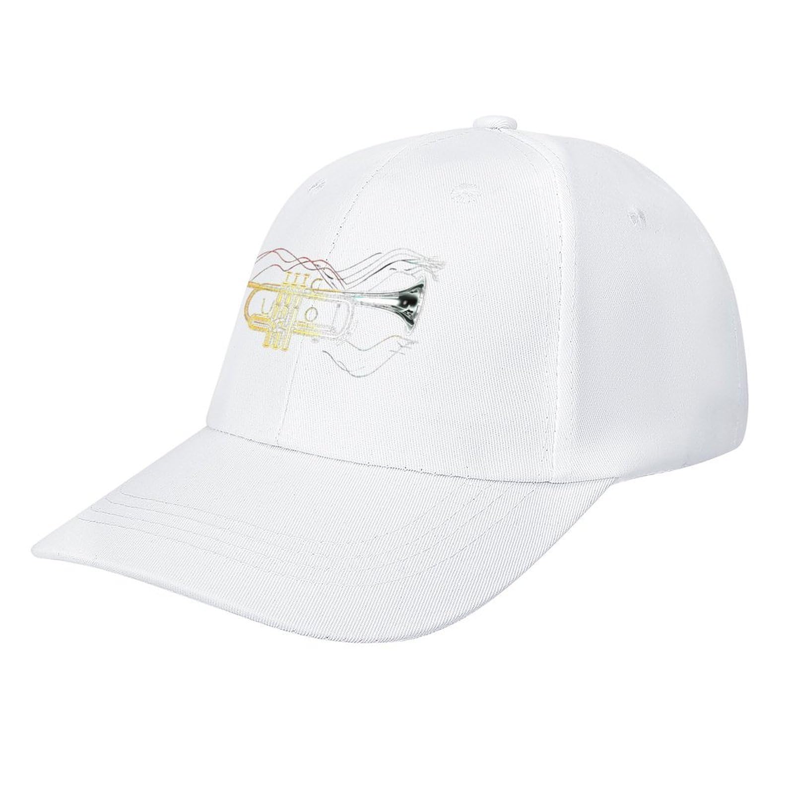 Trumpet Baseball Cap Personalised Trucker Hat Dad Cap Sports Sunhat Headwear Men Women