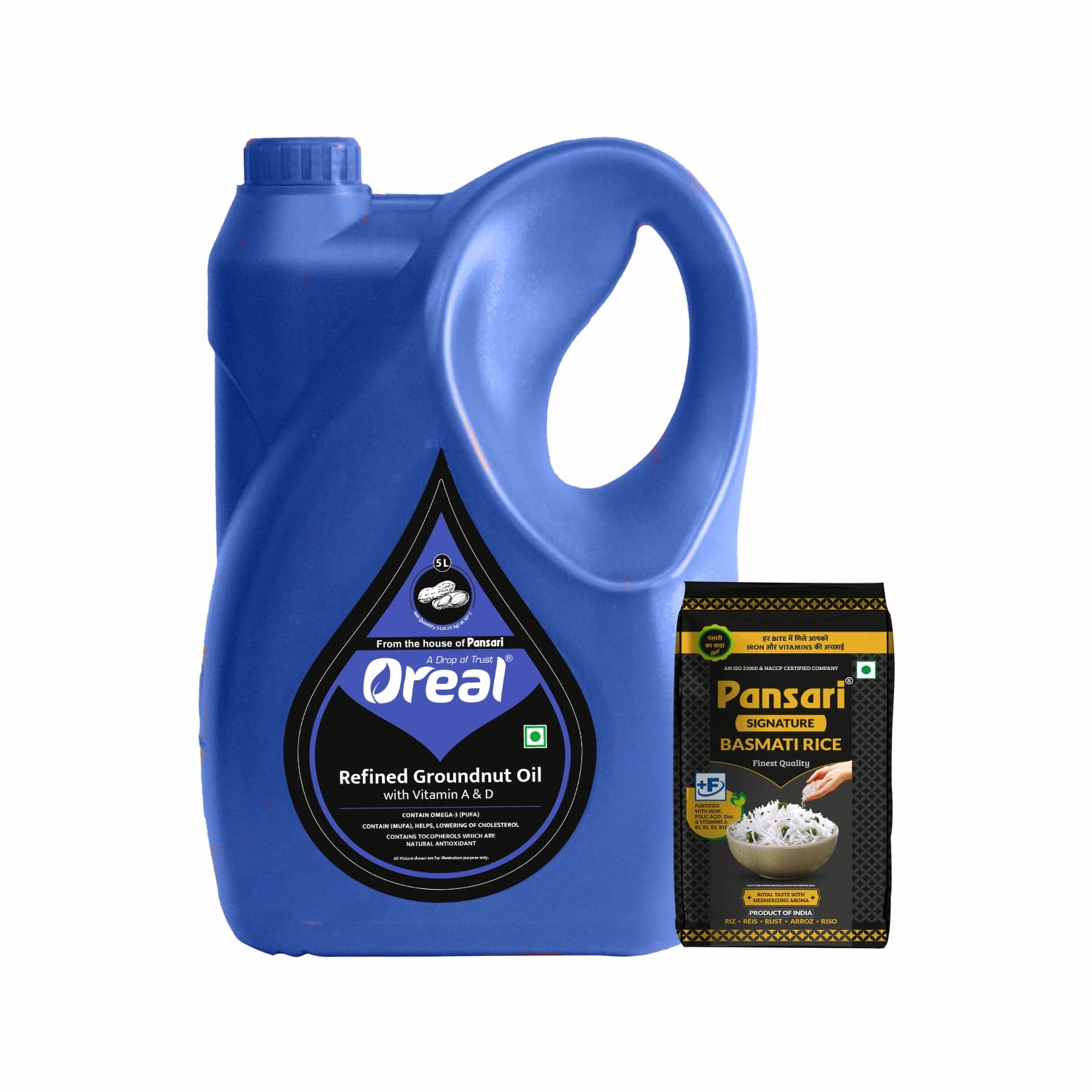 See full amazon price history chart for Oreal Pansari Combo, Groundnut oil 5 Litre with Free 150G Pansari Basmati Rice Oreal Pansari Combo, Groundnut oil 5 Litre with Free 150G Pansari Basmati Rice (B0C46JL25V) Amazon Price History, Amazon Price Tracker