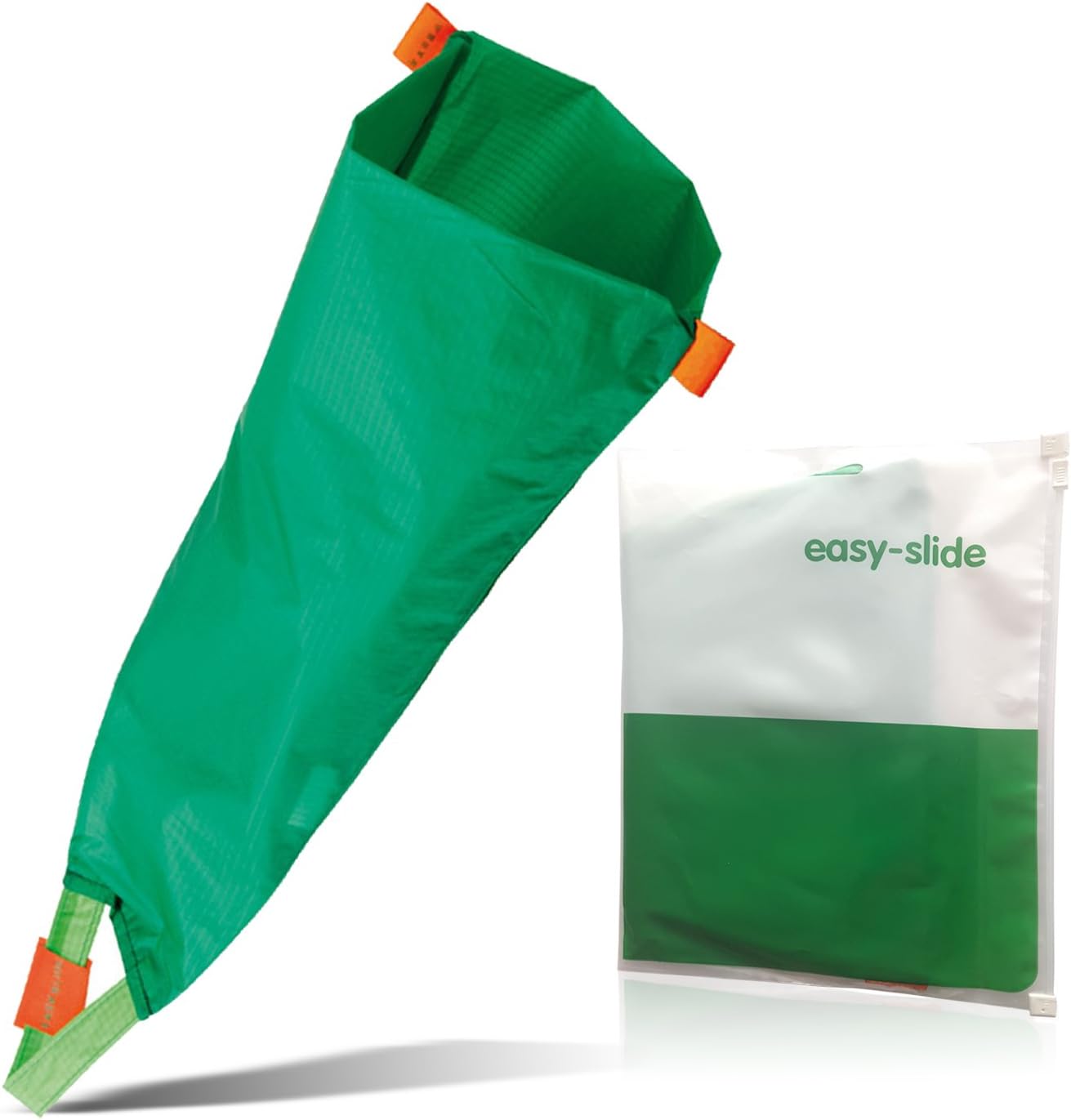 Easy Slide Open Toe Compression Sock Aid - Ultimate Stocking Donner and Helper Device for Daily Use - Easy On Applicator Tool to Help Assist Putting on Open Toe Compression Stockings - Large