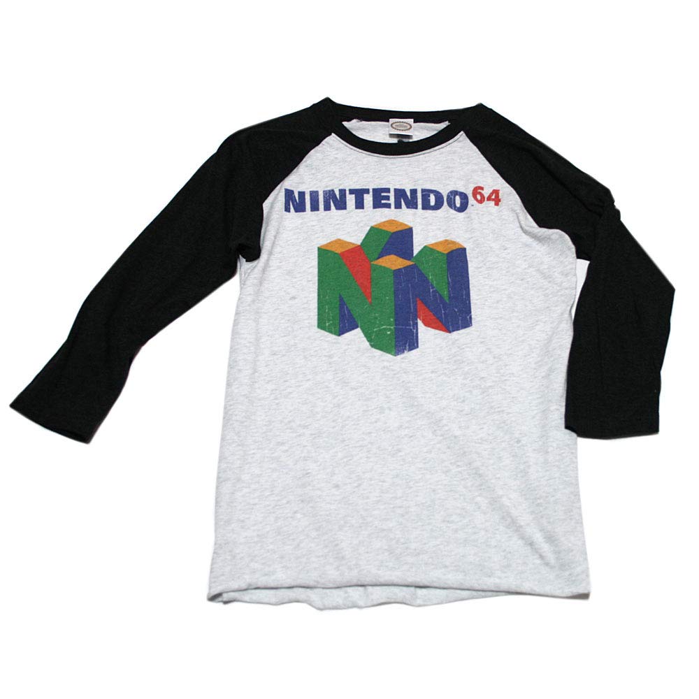 非売品！超会議 任天堂 歴代ハード ゲーム機 ロゴ Tシャツ Mサイズ Amazon.co.jp: NINTENDO64 ベースボール ロゴ Tシャツ-Sサイズ