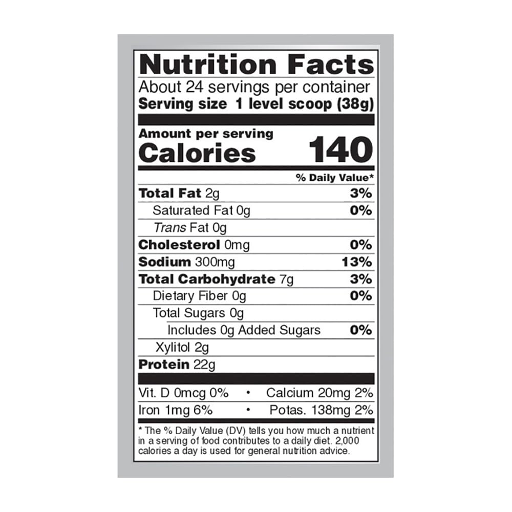 NOW Foods Sports Nutrition, Plant Protein Complex 22 g, Creamy Vanilla Powder, 2-Pound