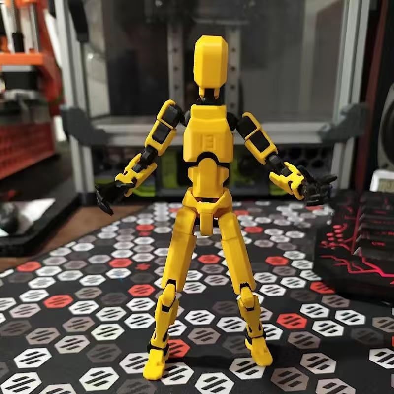Image of Dumwick Titan 13 Action Figure,2026 New Lucky Robot 13 Action Figures,3D Printed Action Figure,Dummy Robot 13 Action Figures Desktop Decorations Game Gifts (5 pcs)