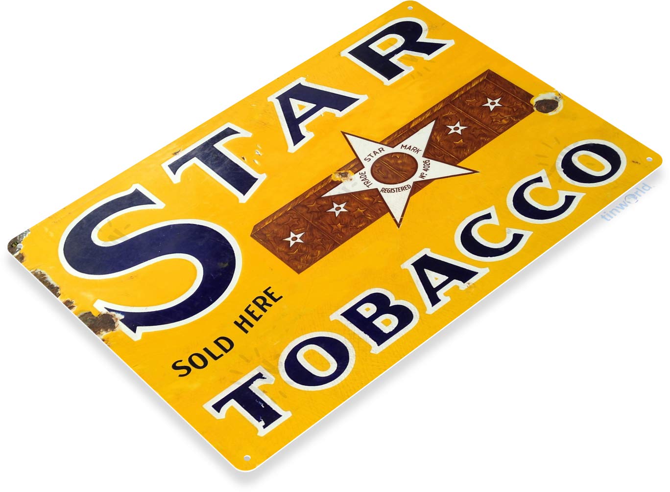 Amazon.com: Tinworld Tin Sign: Star Tobacco Metal Decor Art Smoke Shop  Store Bar A741 : Home & Kitchen