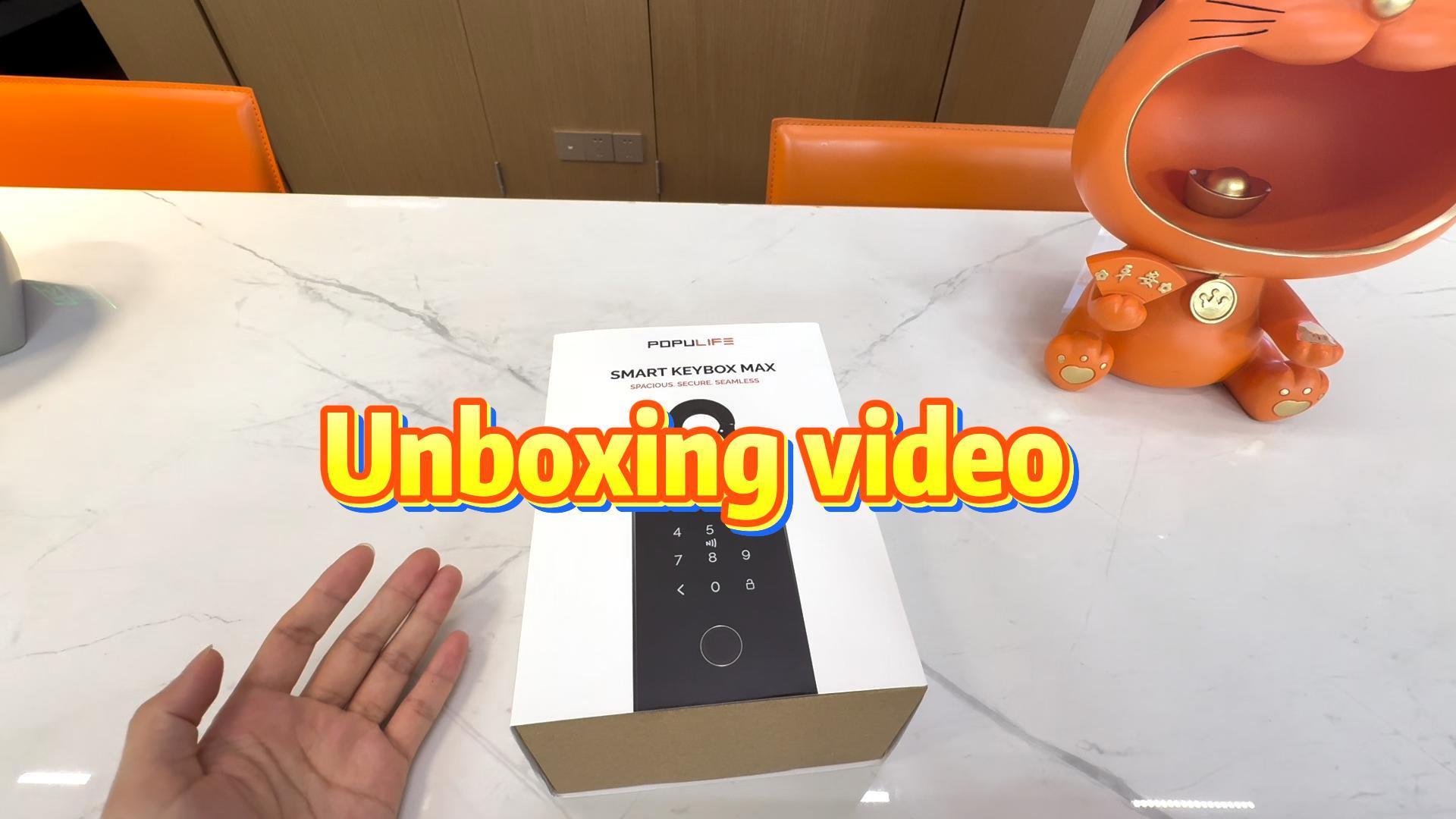 Amazon.com: Populife Smart Fingerprint Lock Box for Keys with Code