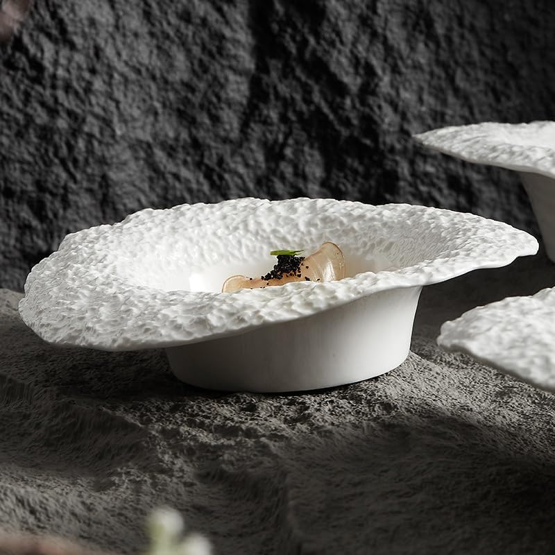Dessert Plates Bowl Pasta Plate Ceramic Salad Plate Home Soup Plate Deep Plate Dessert Plate