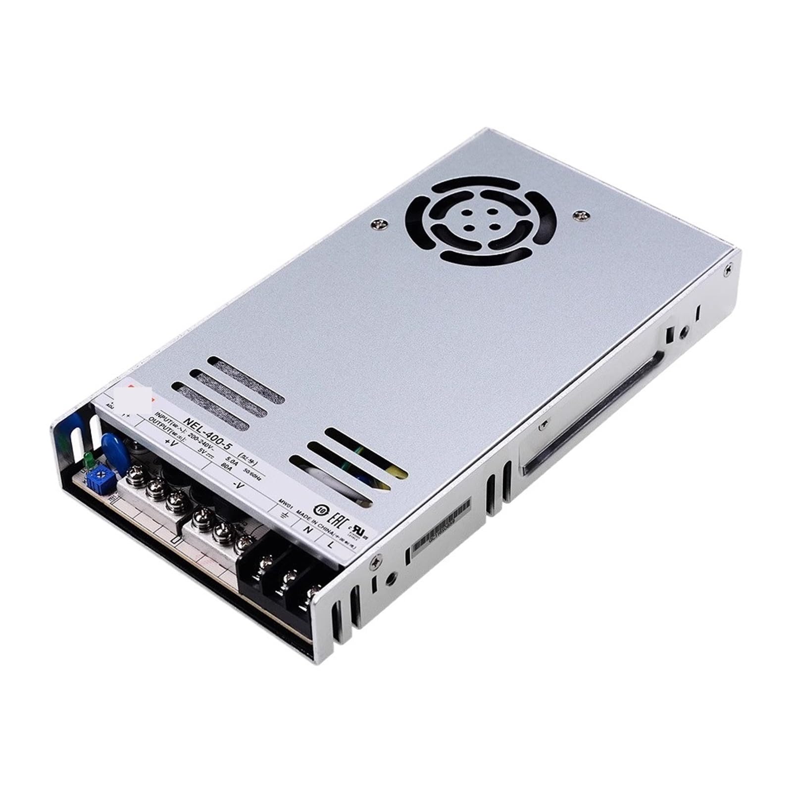 1 pz NEL-400-5 5V 80A NEL-400 5V 400W Alimentatore switching a uscita singola