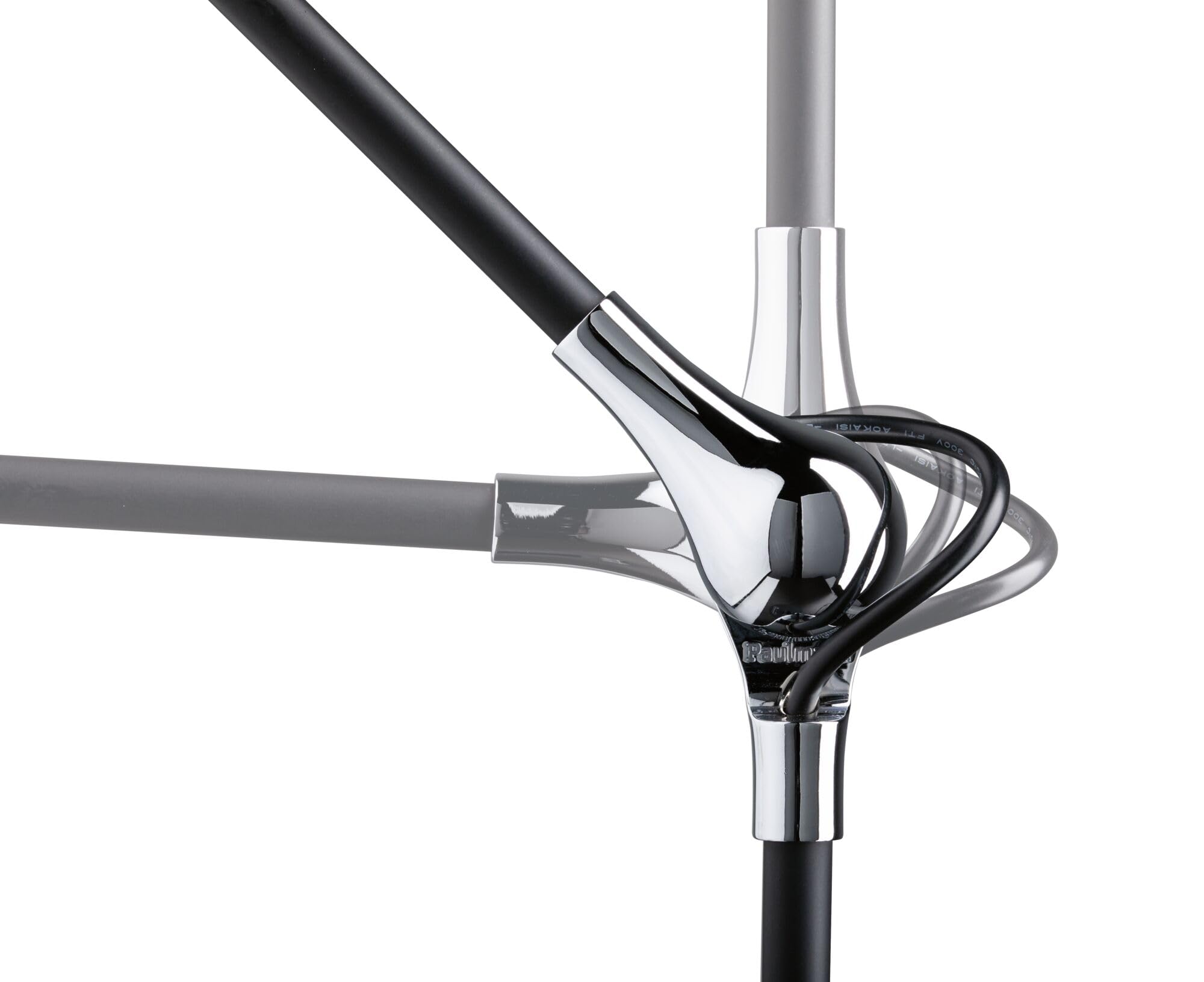 Paulmann 78910 Lampada da scrivania LED Numis TunableWhite Qi funzione di carica incl. 1 lampada per ufficio da 11 Watt dimmerabile nero luce di lavoro, bianco caldo a bianco naturale 2.700-6.500 K