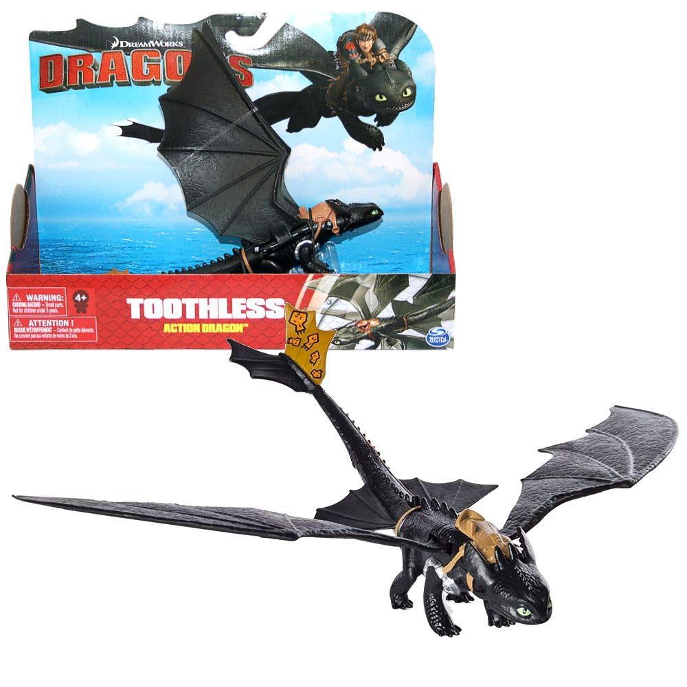 Dragons - Action Game Set - Dragon Sdentato e Hiccup Dragon Trainer