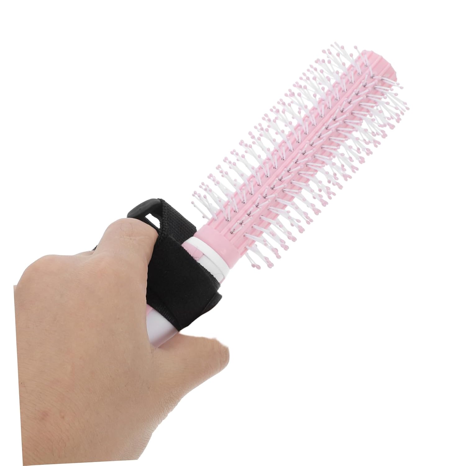 NOLITOY Universal Hair Styling Brush Auxiliary Comb for Seniors Detangler Long-handled Easy to Hold