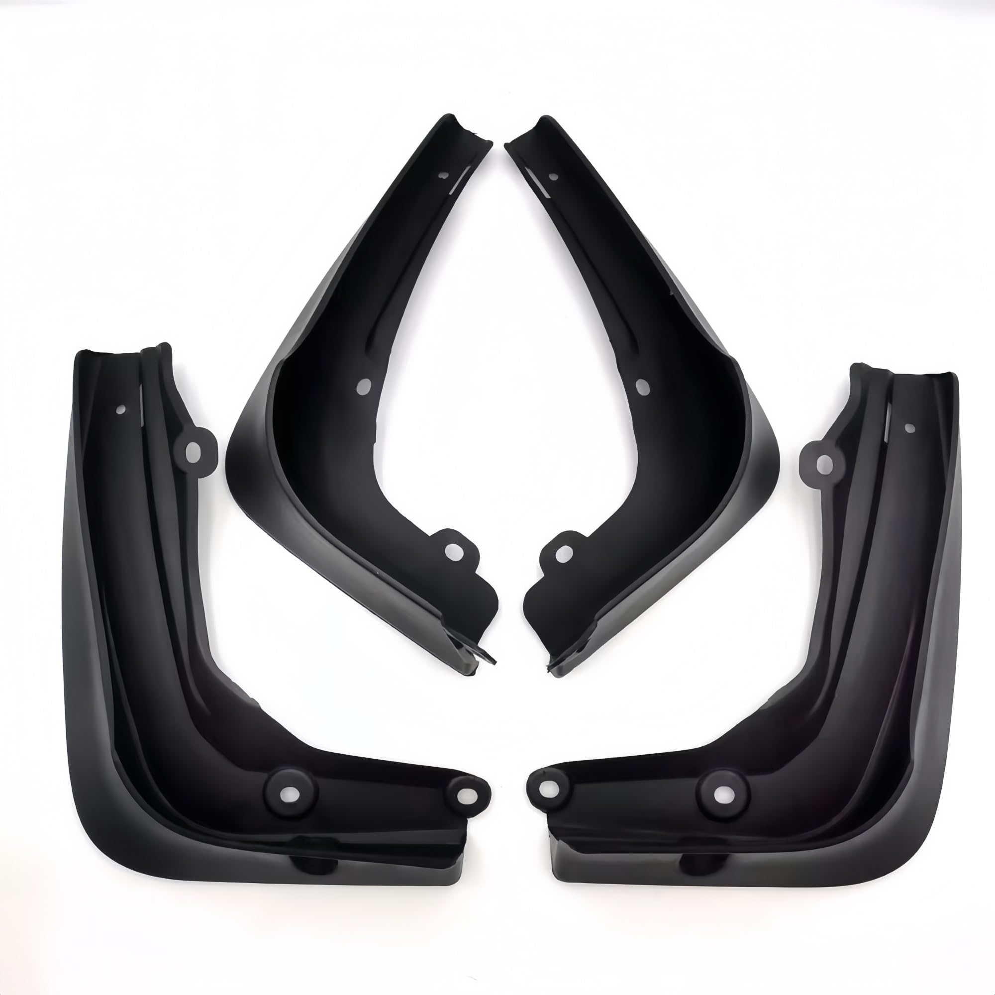 Guardabarros para Tesla Model S 2021-2025 y protector de salpicaduras trasero 6