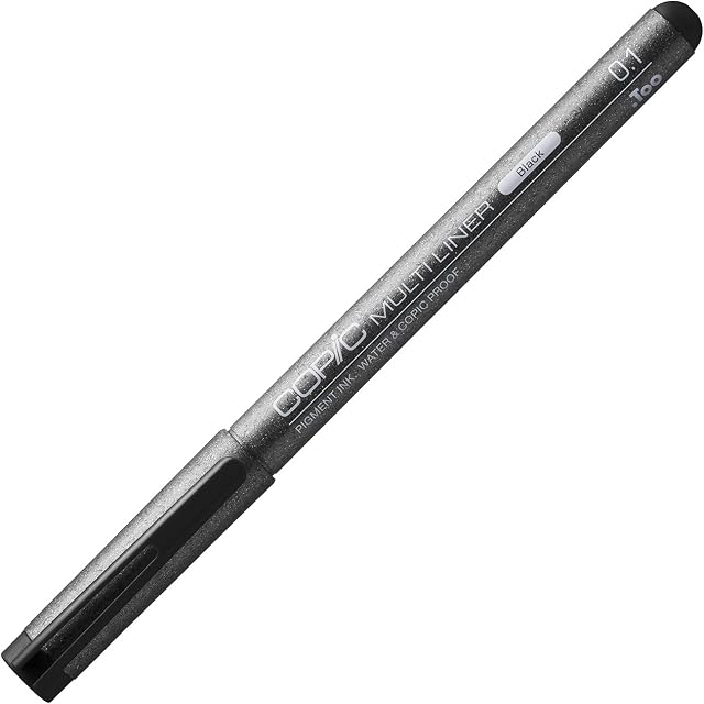 Copic 0.1mm Multiliner - Black