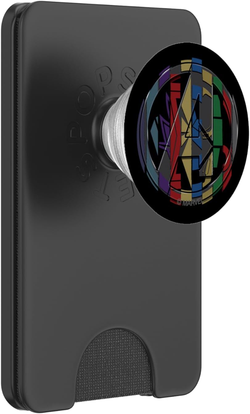 Marvel Avengers: Endgame Logo Hero Colors PopSockets PopWallet for MagSafe