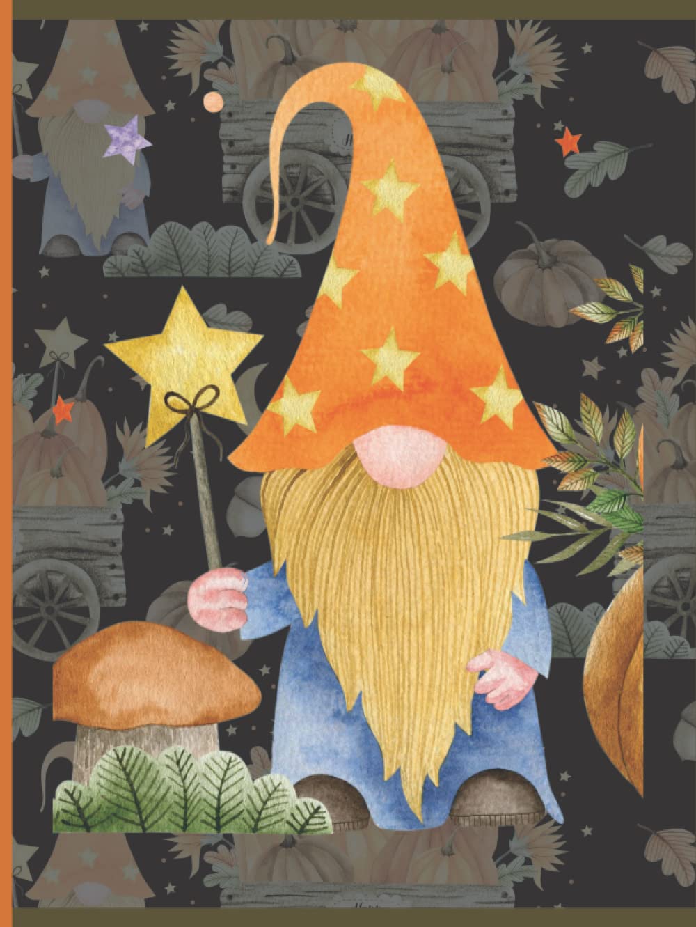 Sketchbook: Samhain Gnome Witch Sketchbook | Custom Design | The Perfect for Artists and Aspiring Artist of Every Age | 8.5x11 200 pages Sketch Pencils, Crayons, Colored Pencils