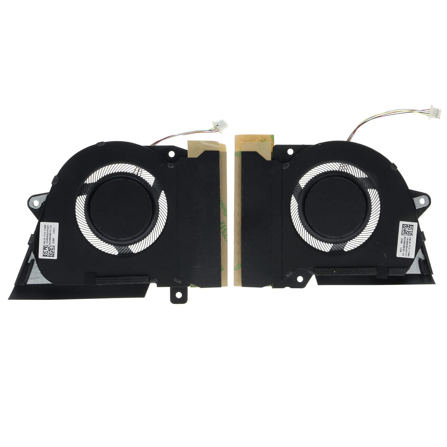 Replacement CPU & GPU Cooling Fan for ASUS ROG Zephyrus G14 GA401QE GA401QH GA401QM GA401IHR GA401Q GA401QM GA401QC 12V FN58 FNNW 13NR05S0AP0101 DFSCK22D05883K FN59 FNNX 13NR05S0AP0201 DFSCK221151818