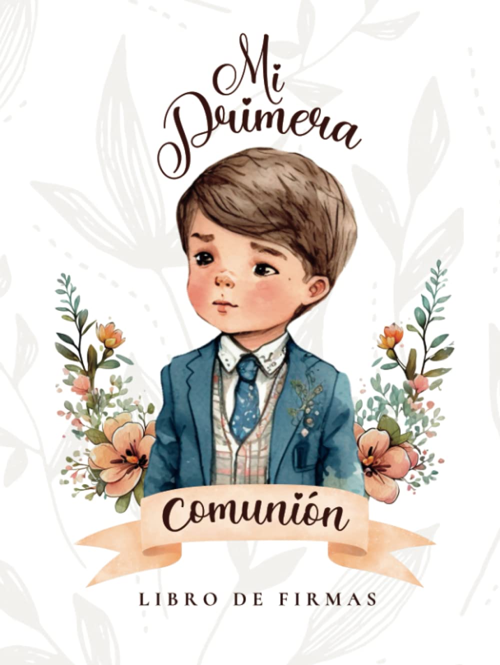 Livre de signatures de communion pour ne perdre aucun souvenir de fête